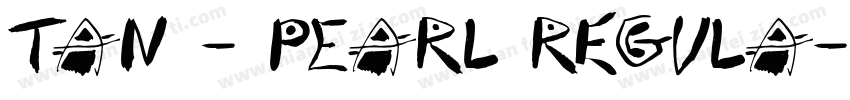 TAN - PEARL Regula字体转换